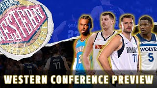 202425 NBA Western Conference preview [upl. by Strander]