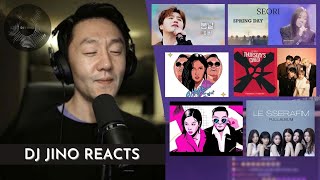 DJ REACTION to KPOP  TXT PREVIEW SPRING DAY COVERS SEORI amp LEE HYUN LESSERAFIM PSY NOW amp GANJI [upl. by Sinai]