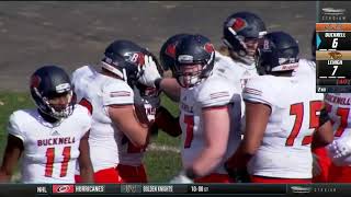 Bucknell at Lehigh Football Game Highlights [upl. by Tillie]