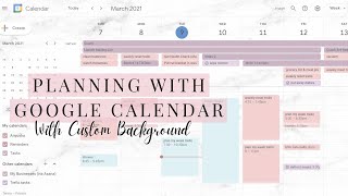 The ULTIMATE Google Calendar Planner System For EVERYTHING  TUTORIAL [upl. by Kuster753]