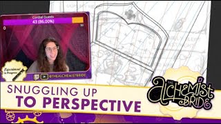 Snuggling up to Perspective  Drawing WEBTOON Live on twitch webtoon dnd drawing comic [upl. by Eselrahc]