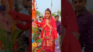 Happy chhath puja 2024🙏🏻✨❤️ neetubisht trending celebration [upl. by Chader615]