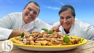 Pasta alla Genovese la ricetta di Antonio Sorrentino e Carmela Abbate [upl. by Cerallua977]