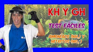 GH KH amoníaco y nitritos  Test y parámetros en agua dulce [upl. by Akirahs]