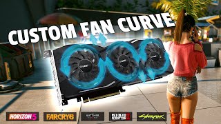 Default vs Custom FAN Curve  5 Games Tested  RTX 2060 [upl. by Ennaoj]