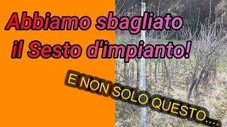 SESTO DIMPIANTO ERRATO SU PICCOLO FRUTTETO [upl. by Yebloc]