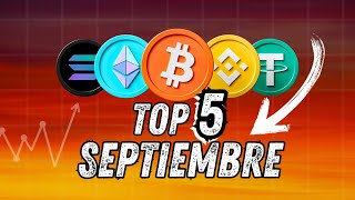 TOP 5 Criptomonedas para INVERTIR en Septiembre 2024  Cripto Satoshi [upl. by Keelin372]