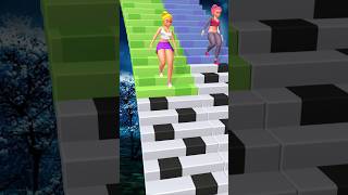 Dance Stairs Race Thrills W 💃 fanny viralshort👆 rmigamerz fyfacs 👩‍❤️‍👩 Lv25 [upl. by Asabi387]