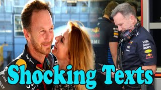 Revealed The shocking texts F1 pro Christian Horner allegedly sent to female colleague Spanx [upl. by Ruhtua]