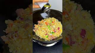 Bacon Egg Fried Rice 🤤 Bacon FriedRice EggFriedRice [upl. by Erdried557]