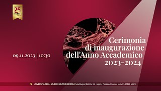 Inaugurazione Anno Accademico 20232024 [upl. by Ahsial]