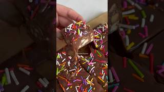 Chocolate Squares 🍫✨🍡💖 chocolate yummy easytomake recipe [upl. by Yrot]