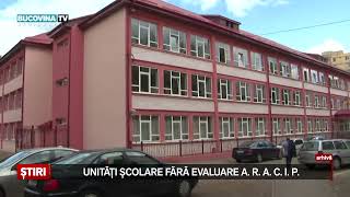 Unitati scolare fara evaluare ARACIP [upl. by Daub]