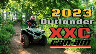 2023 CanAm OUTLANDER 1000 XXC Test and Review [upl. by Lati429]