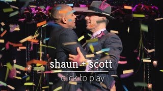 Insanitys Shaun T amp Scott Blokker Wedding Video [upl. by Wurst601]