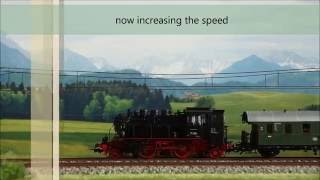 Liliput Br71 003 at very slow Speed HD 1080 [upl. by Tutto144]