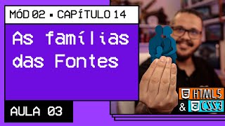 Famílias de fonte com CSS  Curso em Vídeo HTML5 e CSS3 [upl. by Godfree]