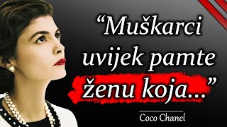 Coco Chanel  sjajni savjeti modne ikone o modi i životnom stilu [upl. by Onitsirc]