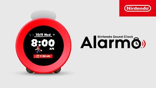 Nintendo Sound Clock Alarmo – Announcement Trailer [upl. by Accem]