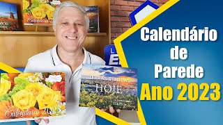 VendedorVirtual Calendário de Parede Ano 2023  Pão Diário [upl. by Aicenert]