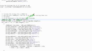 020  JAVA  JSON Example [upl. by Yelbmik]