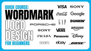 Wordmark Logo Design A Quick Course for Beginners [upl. by Korrie744]