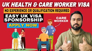 UK CARE HOME JOBS WITH FREE VISA SPONSORSHIP  EASY UK WORK PERMIT  Health Care Worker Visa UK [upl. by Eedebez405]