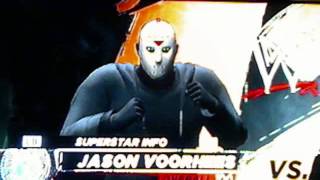 WWE 12 Jason Voorhees Theme [upl. by Halvaard944]