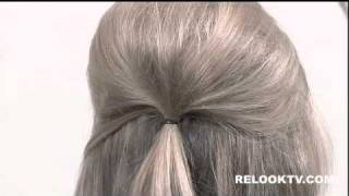 RelookTVcom  HAIR STYLING  Paris Fashion Vintage Beehive [upl. by Eecyal]