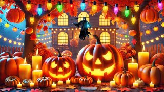 Cozy Autumn Haunted House Ambience 🎃 Best Relaxing Halloween Music 2024 👻 Spooky Halloween Ambienc [upl. by Akehs]