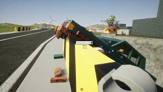 Brick Rigs Car Crash Short [upl. by Pirbhai62]