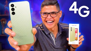 Samsung GALAXY A14 4G chegou por aqui Será esse o SMARTPHONE BOM e BARATO Unboxing e Impressões [upl. by Warram60]