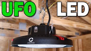 Use A UFO High Bay Light for a Workshop Cinoton 160w LED [upl. by Curtis]