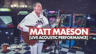 Matt Maeson quotHallucinogenicsquot quotLegacyquot amp quotCringequot LIVE Acoustic Performance  101X [upl. by Rondon92]