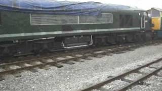 class 11 shunter wheelspin pulling peak and western diesels [upl. by Ydak728]