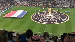 National anthems of Argentina amp France at final of World Cup Qatar 2022 Lusail Stadium 18122022 [upl. by Kramnhoj]