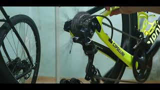 BONTRAGER AURA5 TLR SOUND TEST  SHIMANO ULTEGRA R8000 [upl. by Caasi599]