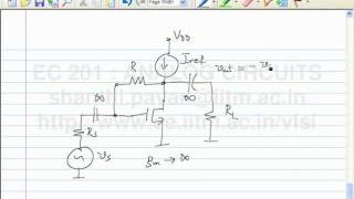 Lecture 22  The transimpedance amplifier [upl. by Ocer]