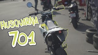 2018 Husqvarna 701 Supermoto  Review [upl. by Lenka]