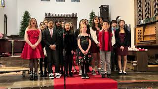 West Los Angeles Childrens Choir pays tribute to Taylor Swift [upl. by Yenor]