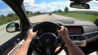 2022 BMW X5 xDrive45e POV Test Drive 30Liter Turbocharged PlugIn Hybrid [upl. by Tor]