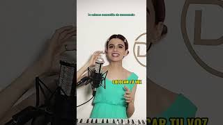 COMO MEJORAR LA VOZ PARA CANTAR Ejercicios para mejorar la voz clasesdecanto shortvideo cantar [upl. by Alitha]