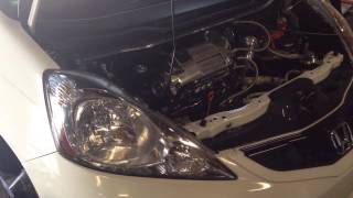 Sprintex Supercharger GE8 Honda Fit  Jazz Dyno Testing [upl. by Airehtfele]