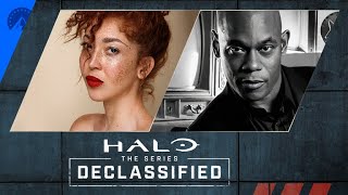 Halo The Series Declassified S2 E5  Natasha Culzac And Bokeem Woodbine Reflect On Reach [upl. by Heppman]