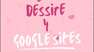 Como se usa Google sites [upl. by Ardnahc]