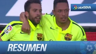 Resumen de UD Almería 12 FC Barcelona  HD [upl. by Irisa501]