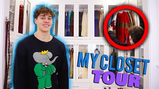 Heres my CLOSET TOUR  Noah Beck [upl. by Nilyad306]