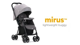 Joie mirus™  Lightweight Pushchair That Sits Both Ways  For Newborns amp Toddlers [upl. by Bettine]