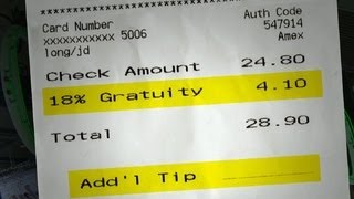 NYC restaurants sued over gratuity Is a tip required [upl. by Wald]