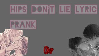 Hips Don’t Lie Lyric Prank AOT TEXTS EreminEreri [upl. by Jorie7]